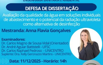 Defesa de mestrado – Anna Flavia Gonçalves, 11/dez – 14h
