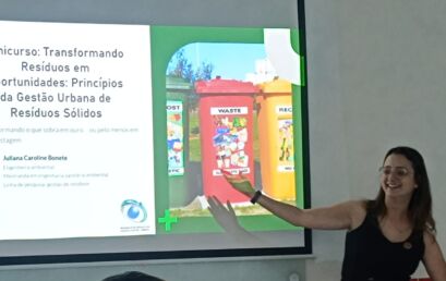 Aluna do PPGESA ministra palestra no IFPR, campus Paranaguá