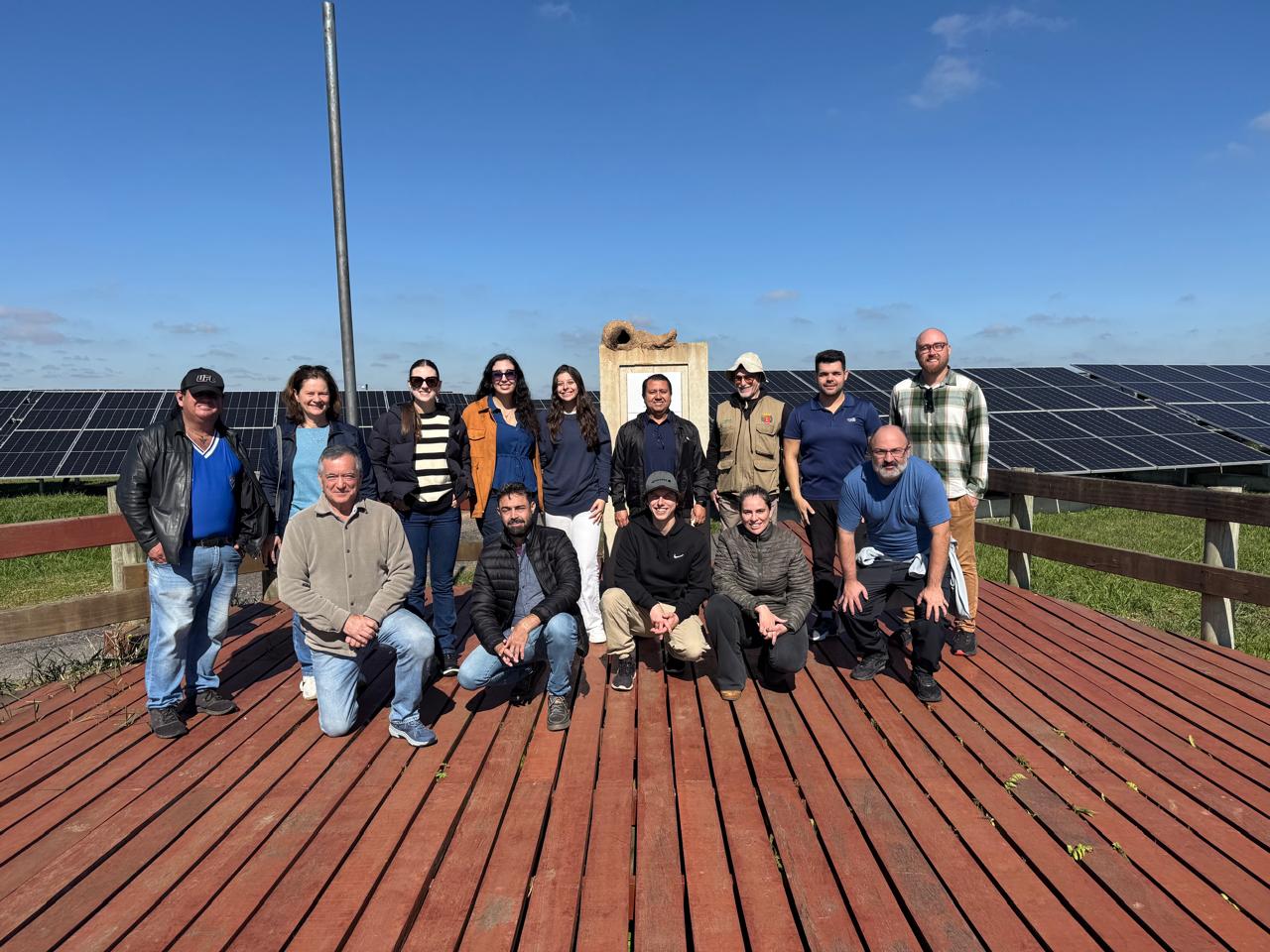 Visita técnica na Pirâmide Solar – Curitiba-PR Visita técnica na Pirâmide Solar – Curitiba-PR