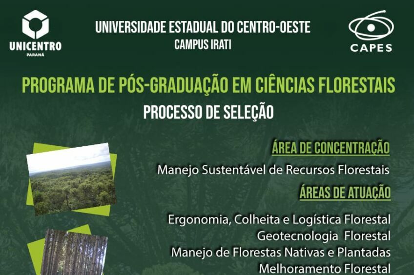 Programa De P S Gradua O Em Ci Ncias Florestais Universidade Estadual Do Centro Oeste