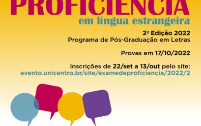Exame de Proficiência em Língua Estrangeira 2ª Ed. 2022