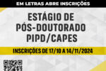 CARTAZ Pós-Doc PIPD-CAPES