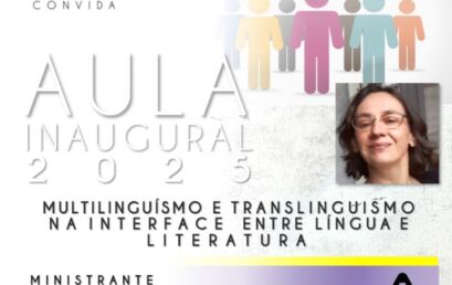 Aula Inaugural do PPGL