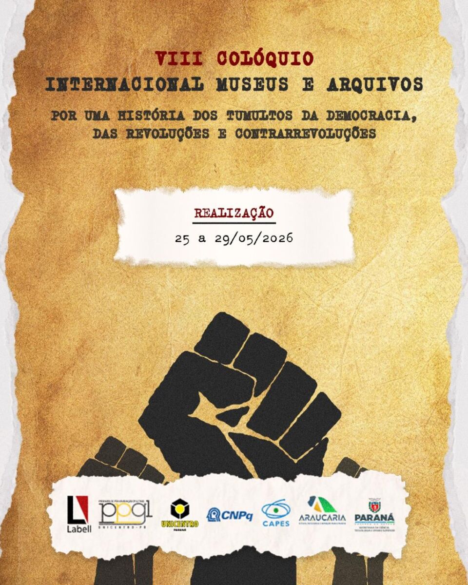 CARTAZ VIIII Colóquio Museus