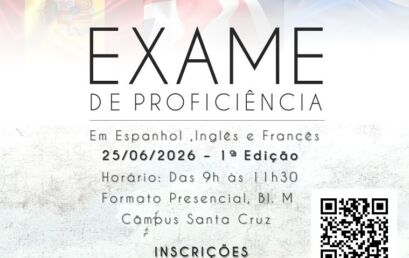 EXAME DE PROFICIÊNCIA