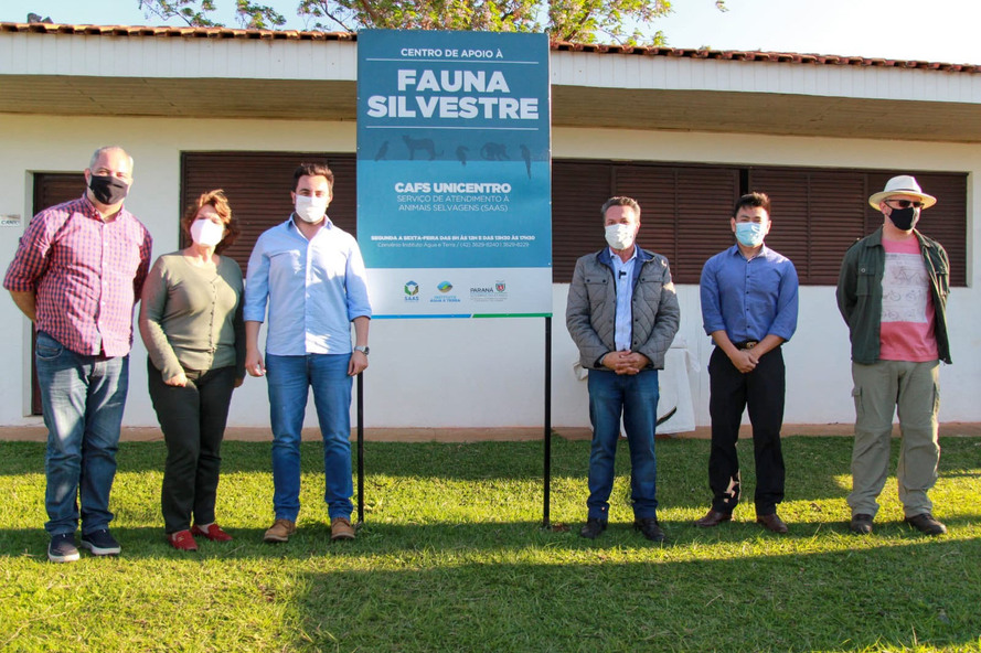 Centro de Apoio à Fauna Silvestre,do campus Cedeteg, é inaugurado Centro de Apoio à Fauna Silvestre,do campus Cedeteg, é inaugurado