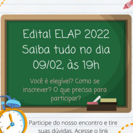 Live: Edital ELAP 2022