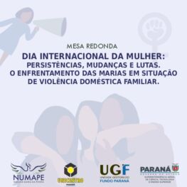 Mesa Redonda: Dia Internacional da Mulher