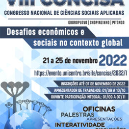 VIII Concisa – Congresso Nacional de Ciências Sociais Aplicadas