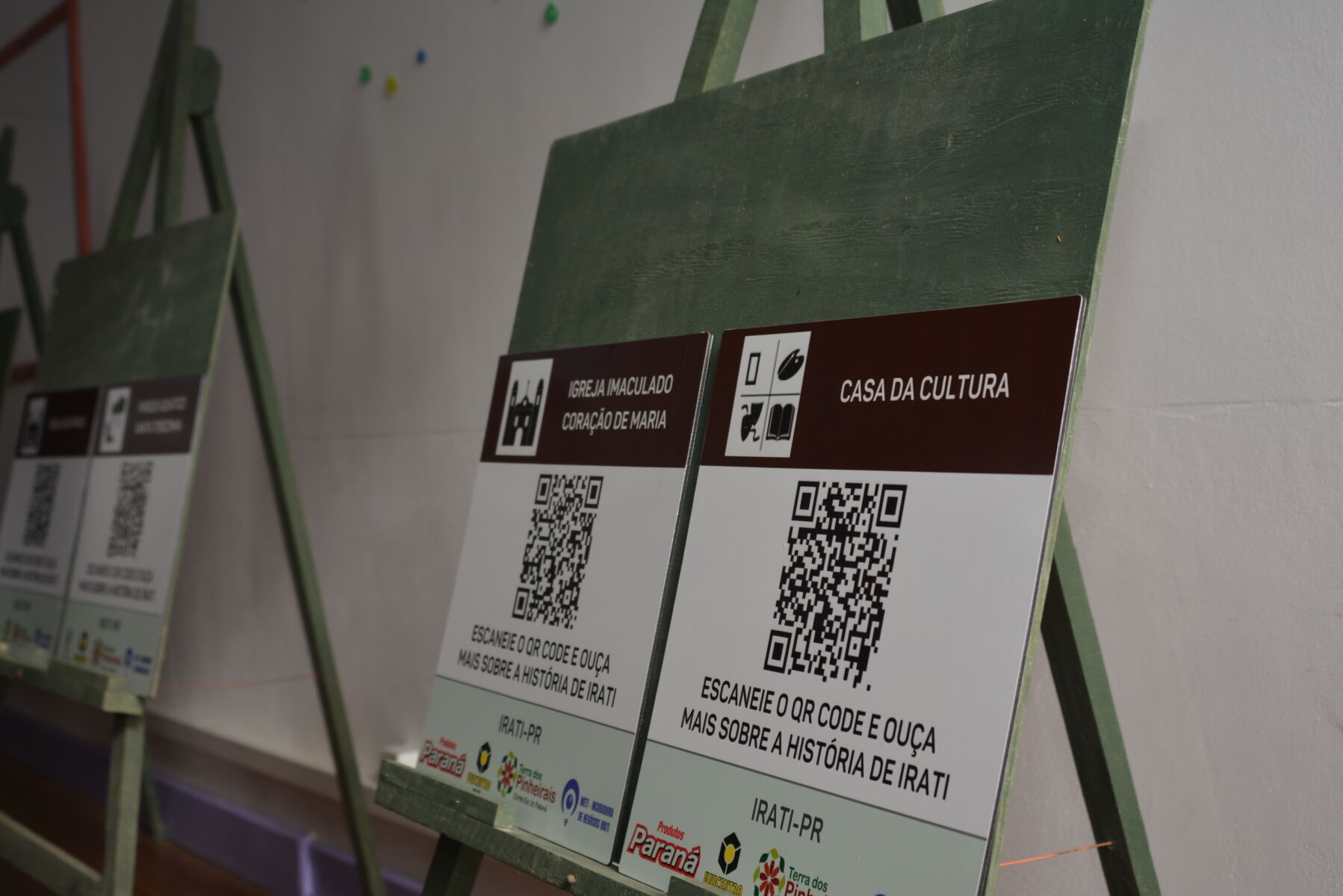 Projeto da Unicentro e da Ineti desenvolve placas para pontos turísticos de Irati