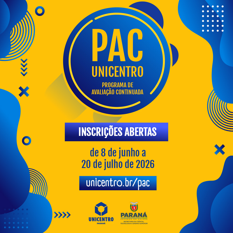 PAC - Inscrições abertas