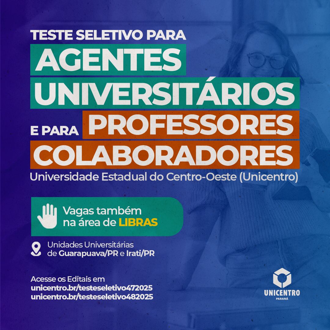 Teste Seletivo Agentes e Professores