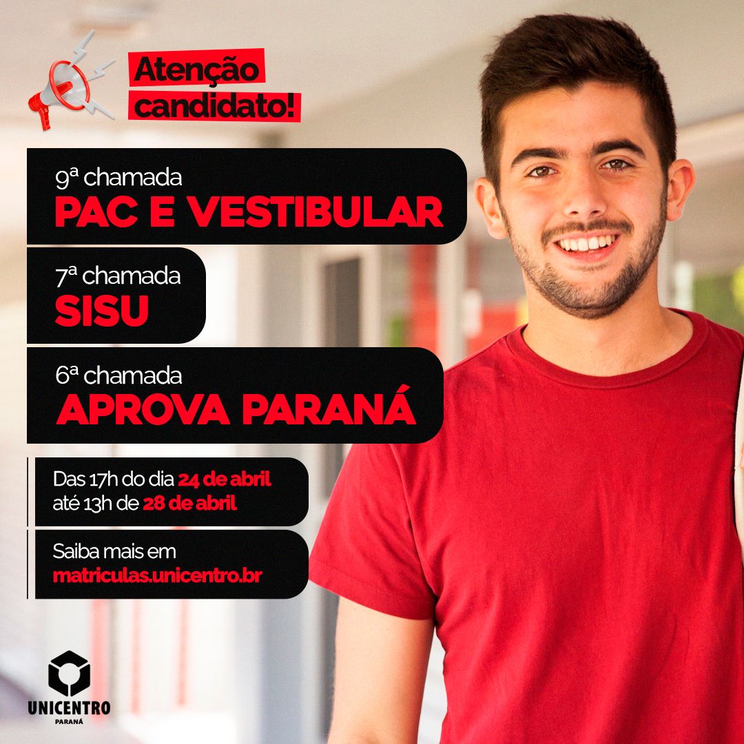 chamadas processos seletivos