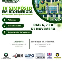 IV Simpósio em Bioenergia