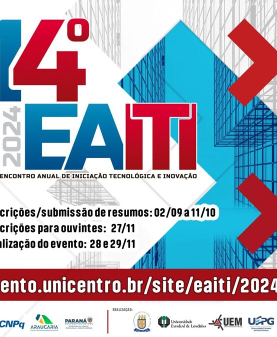 14º Encontro Anual de Iniciação Tecnológica e Inovação – EAITI