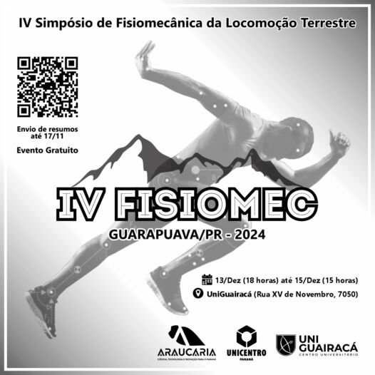 IV Simpósio de Fisiomecânica da Locomoção Terrestre