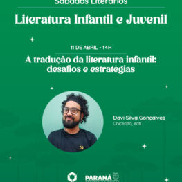 Sábados Literários 14ª edição – Literatura Infantil e Juvenil