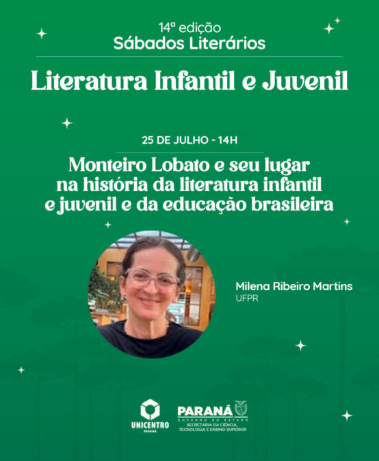 Sábados Literários 14ª edição – Literatura Infantil e Juvenil