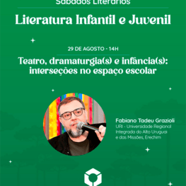 Sábados Literários 14ª edição – Literatura Infantil e Juvenil