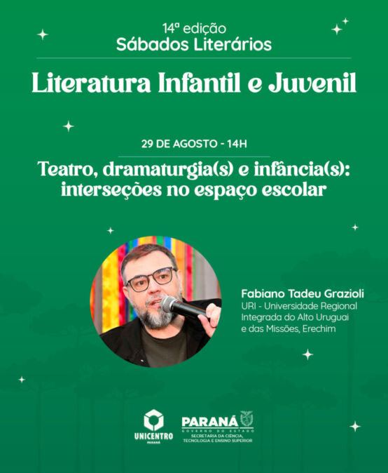 Sábados Literários 14ª edição – Literatura Infantil e Juvenil