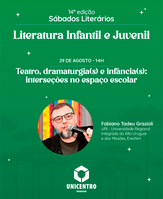 Sábados Literários 14ª edição – Literatura Infantil e Juvenil