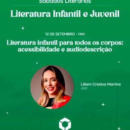Sábados Literários 14ª edição – Literatura Infantil e Juvenil