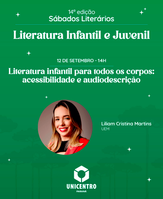Sábados Literários 14ª edição – Literatura Infantil e Juvenil