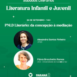 Sábados Literários 14ª edição – Literatura Infantil e Juvenil