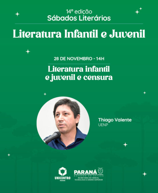 Sábados Literários 14ª edição – Literatura Infantil e Juvenil