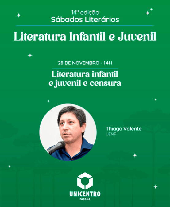 Sábados Literários 14ª edição – Literatura Infantil e Juvenil