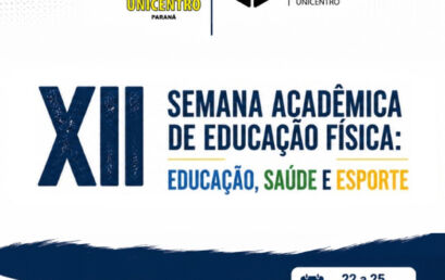 XII Semana de Educação Física: Educação, Saúde e Esporte