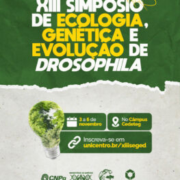 XIII Simpósio de Ecologia, Genética e Evolução de Drosophila