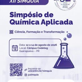 XII Simquia – Simpósio de Química Aplicada
