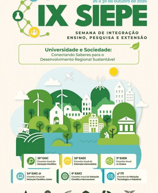 IX Siepe – Semana de Integração Ensino, Pesquisa e Extensão