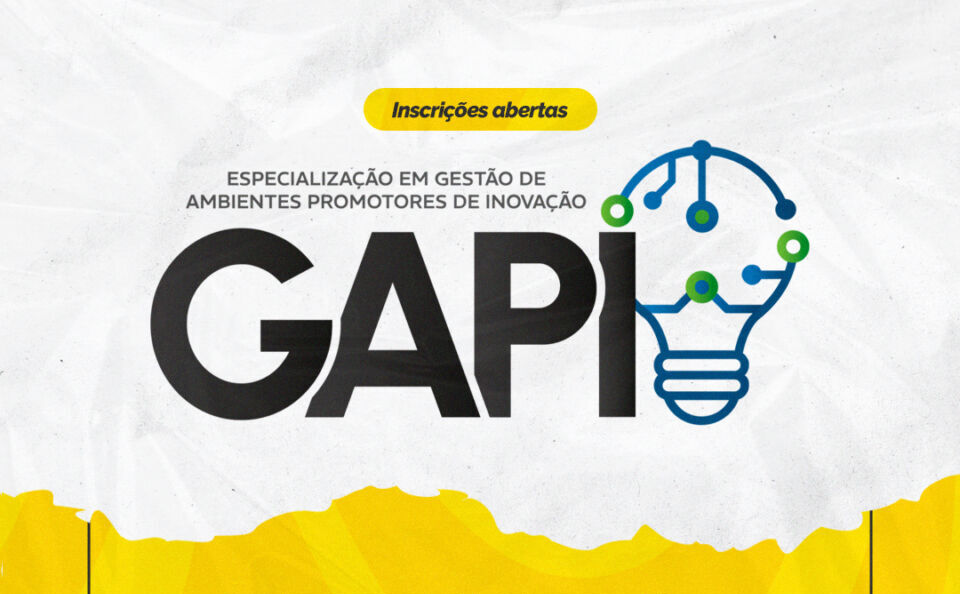 Inscrições prorrogadas para especialização em Gestão de Ambientes Promotores de Inovação