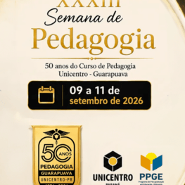 XXXIII Semana de Pedagogia – 50 anos