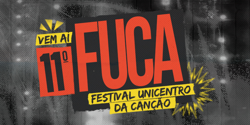 Festival Unicentro da Canção está de volta. Inscrições vão até 30 de setembro