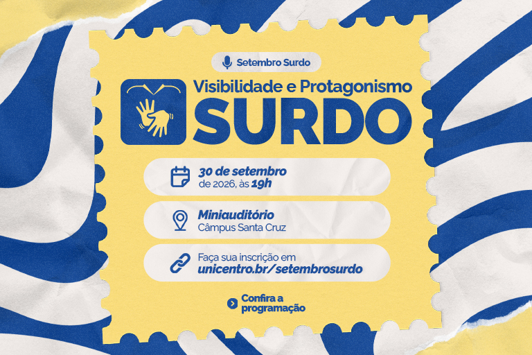 Evento do ‘Setembro Surdo’ promove debate sobre visibilidade e protagonismo na Unicentro