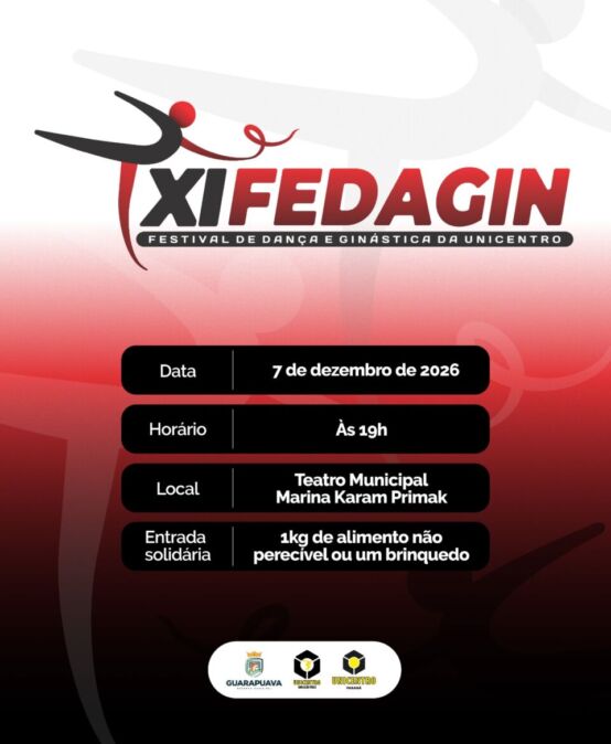 XI Fedagin – Festival de Dança e Ginástica da Unicentro